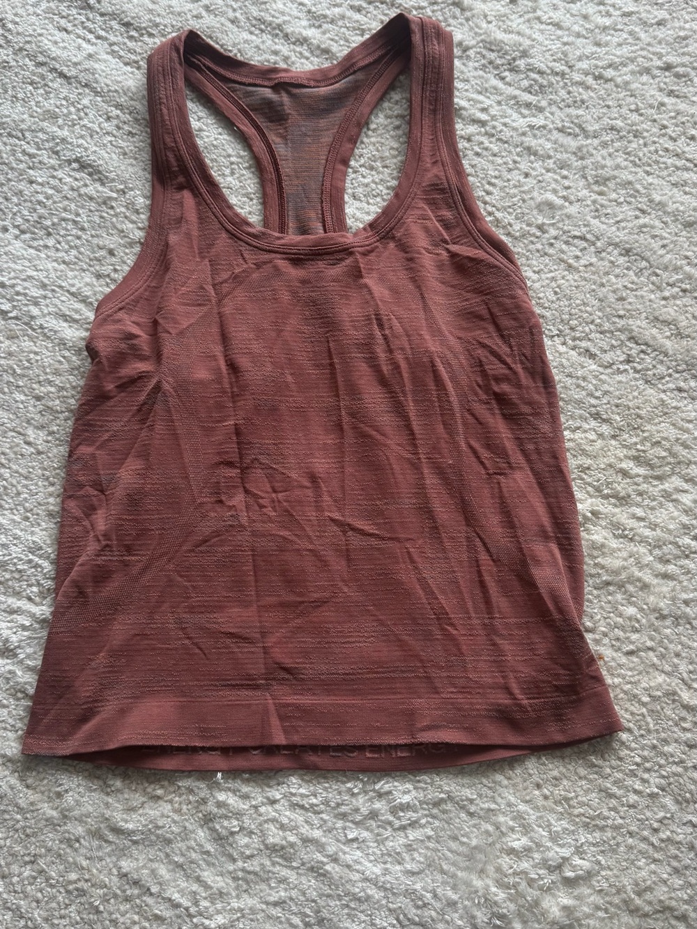 lululemon athletica Rusty Rose Racerback Tank